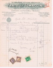 Fattura fratelli tomaccini usato  Italia