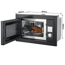 25L Forno a microonde da incasso 900W con grill elettrico Ancora inossidabile comprar usado  Enviando para Brazil