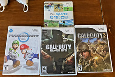 Pacote de acessórios para Nintendo Wii + 4 jogos comprar usado  Enviando para Brazil