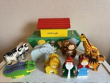 Vintage wooden noah for sale  WORKSOP