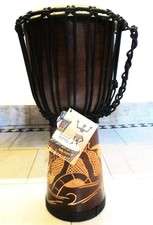 Djembe instrument naturholz gebraucht kaufen  Jößnitz