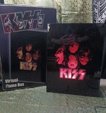 Usado, Spencers Kiss Band Virtual Flame Box Gene Simmons Paul Ace Peter Works 2003 comprar usado Usado, Spencers Kiss Band Virtual Flame Box Gene Simmons Paul Ace Peter Works 2003 comprar usado  Enviando para Brazil