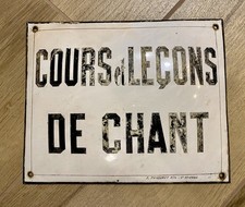 Ancienne rare plaque d'occasion Ancienne rare plaque d'occasion  Magenta