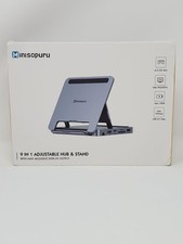 Estação de acoplamento Minisopuru iPad com suporte dobrável de alumínio | MD818i. comprar usado  Enviando para Brazil