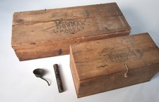 Bowman wooden boxes for sale  KIDDERMINSTER