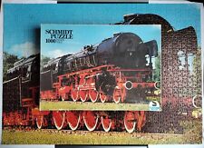 Vintage Schmidt Puzzle 1000 elementów lokomotywa parowóz na sprzedaż  PL