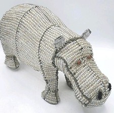 Beaded hippo irredescent for sale  West Union
