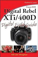 Canon EOS Digital Rebel XTi/400D Digital Field Guide, Lowrie, Charlotte K., Used, usado comprar usado  Enviando para Brazil