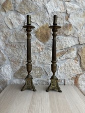 Coppia candelabri portacandele usato  Calvizzano