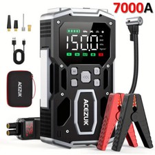 ACEZUK 7000A Auto Starthilfe Powerbank Booster Batterie & Luftpumpe Kompressor🇩, usado comprar usado  Enviando para Brazil