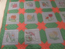 Colcha colorida grande acolchoada e bordada à mão comprar usado Colcha colorida grande acolchoada e bordada à mão comprar usado  Enviando para Brazil