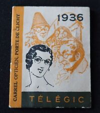 Calendrier poche 1936 d'occasion  Nantes-