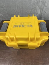 Usado, NOVO Estojo de Relógio Invicta Slot Único Caixa Amarela Um Slot Armazenamento Estojo Rígido Espuma comprar usado Usado, NOVO Estojo de Relógio Invicta Slot Único Caixa Amarela Um Slot Armazenamento Estojo Rígido Espuma comprar usado  Enviando para Brazil