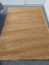 Dunelm ochre rug for sale  WOLVERHAMPTON