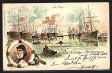Lithographie bremerhaven neuer gebraucht kaufen  Berlin