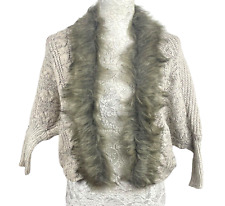 Faux fur trimmed for sale  WIGAN