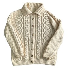 Vintage wool aran for sale  UK
