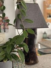 Lampada legno artigianale usato  Padru