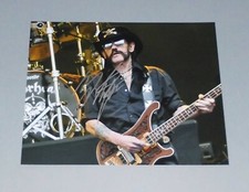 Foto RARA de Lemmy Motörhead autografada assinada 8x10 "músico cantor" comprar usado  Enviando para Brazil