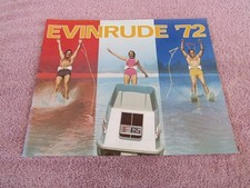 Usado, Evinrude antigo motor de popa catálogo de vendas 1972 fólio todas as cores todos os modelos comprar usado  Enviando para Brazil