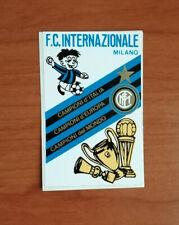 Calcio inter adesivo usato  Italia