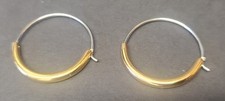 Fossil hoop earrings for sale  MITCHAM