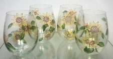 Hand painted stemless for sale  Blountsville