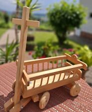 Kleiner holzwagen natur gebraucht kaufen  Schenklengsfeld