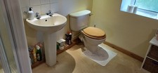 Ivory bathroom suite for sale  BARNOLDSWICK