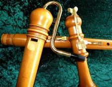 Moeck Rottenburgh Bass-Blockflöte, Ahorn, barocke Griffweise, sehr gut, top Klan comprar usado  Enviando para Brazil
