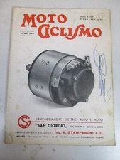 Rivista motociclismo 1950 usato  Italia