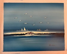 Tableau peinture huile d'occasion  Cachan