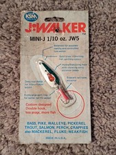 Vintage J Walker Mini-J 1/10 Oz. Isca de pesca JW5 comprar usado  Enviando para Brazil