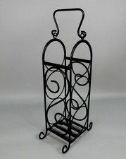 Black metal freestanding for sale  UK