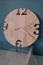 Wanduhr holz durchmesser gebraucht kaufen  Rödental