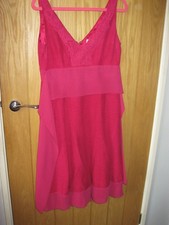 Cerise pink dress for sale  SOUTHAMPTON