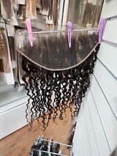 20" WIDER 13X6 WATER WAVE HD RENDA FRONTAL BRASILEIRA ORELHA A ORELHA FINA À PELE 12A comprar usado  Enviando para Brazil