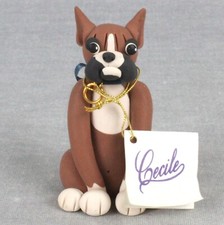 Boxer dog figurine for sale  Valleyford