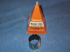 CLARINETE AJUSTÁVEL VINTAGE SELMER MAGNITONE ou LIGADURA DE SAXOFONE -CAIXA PIRÂMIDE comprar usado  Enviando para Brazil