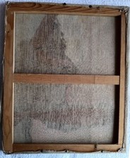 Antique oil canvas d'occasion  Expédié en Belgium