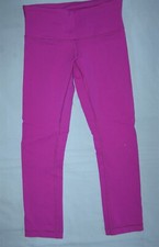 Leggings Lululemon Elétrica Brilhante Roxa Capri (22" Costura Interna) Cintura Média Tamanho 2 Excelente Estado Usado comprar usado  Enviando para Brazil