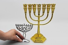 Pair jewish candleholders for sale  Brooklyn