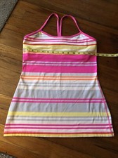 Lululemon striped racerback for sale  Griffin