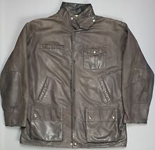 Barbour leather bushman for sale  BETCHWORTH