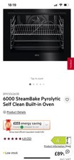 Aeg bpk556260b series for sale  MANCHESTER