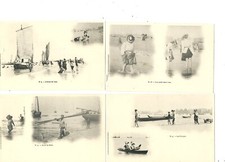 Cpa berck pêche d'occasion  Saint-Julien-de-Concelles
