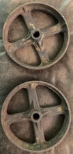 RODAS DE FERRO FUNDIDO CARRINHO INDUSTRIAL VINTAGE COMBINANDO 7” comprar usado  Enviando para Brazil