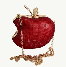 Apple rhinestone clutch for sale  Dade City