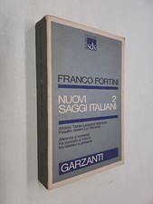 Nuovi saggi italiani usato  Roma