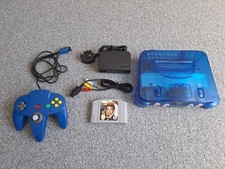 Blue transparent nintendo for sale  GOSPORT